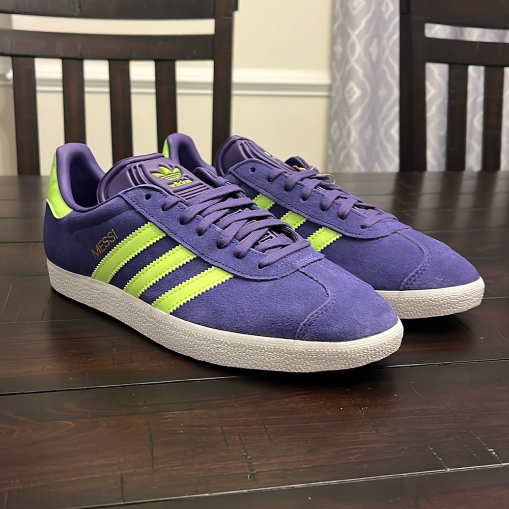 Adidas Gazelle X Messi IH8164 Shoes Sneakers new Mens Size 8.5